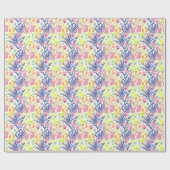 Surrealistische tuin cadeaupapier (Vlak)