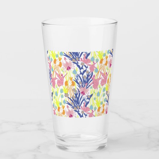 Surrealistische tuin glas (Voorkant)