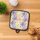 Surrealistische tuin pannenlap (Top down)