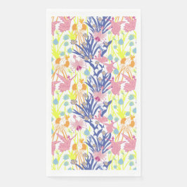 Surrealistische tuin servet