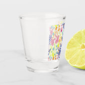 Surrealistische tuin shot glas (Links)