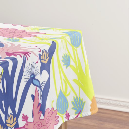 Surrealistische tuin tafelkleed (Voorbeeld)
