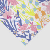 Surrealistische tuin tissuepapier (Detail)