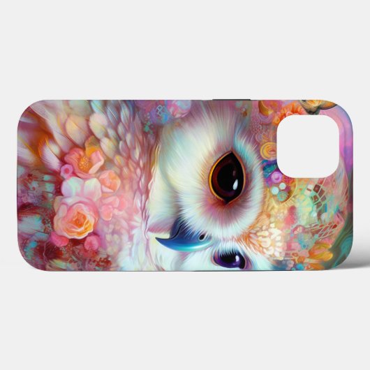 Surrealistische Uil Fantasy Kunst Case-Mate iPhone Case (Achterkant (horizontaal))