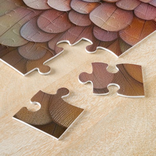 Surrealistische Uil Fantasy Kunst Legpuzzel (Zijkant)