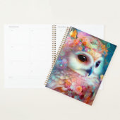 Surrealistische Uil Fantasy Kunst Planner (Display)