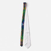 Surrealistische Verdraaide Trippy Eye Visionaire O Stropdas (Achterkant)