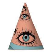 Surrealistische verjaardag, 30e surrealisme soiree feesthoedjes (Rechts)