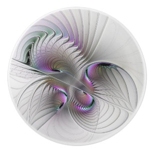 Surrealistische verlegen schoonheid moderne abstra keramische knop