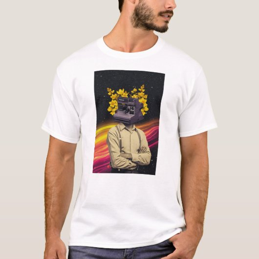 surrealistische Vintage T-shirt (Voorkant)