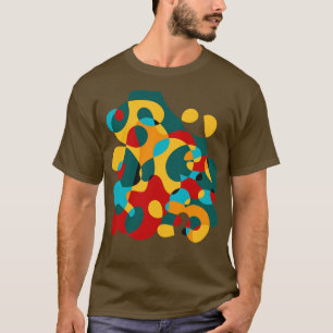 Surrealistische vormen Miro geïnspireerd 12 T-shirt