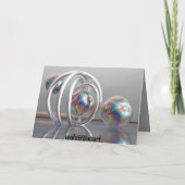 Surrealistische vrolijke X-mas kaart (Achterkant)