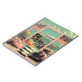 Surrealistische woestijn-oceaan met deur notitieboek (Linkerzijde)