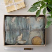 SURREALISTISCHE ZEEMEERMIN GEMENGDE MEDIA DECOUPAG TISSUEPAPIER (Geschenk)