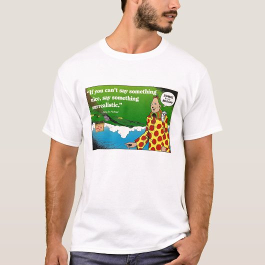 Surrealistische Zippy T-shirt (Voorkant)