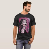 Surrealistische zombie t-shirt (Voorkant volledig)