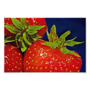 Surrealistische zomer. foto afdruk