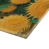 Surrealistische zonnebloemen van Yarn Snijplank (Hoek)