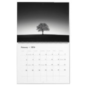 Surrealistische zwart-witlandschappen kalender (Feb 2026)