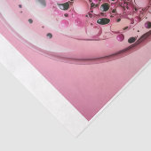 Surrealistische zwarte vrouw in Afrika Tissuepapier (Detail)