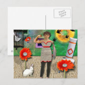 surrealiteit briefkaart (Voorkant / Achterkant)