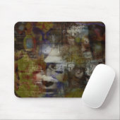 Surreëel spookmasker muismat (Met muis)