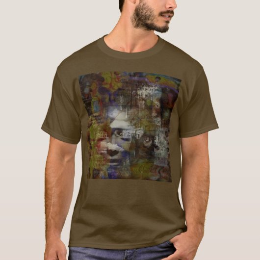 Surreëel spookmasker t-shirt (Voorkant)