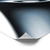 Surreëel tropisch eiland in een wijnglas poster (Hoek)