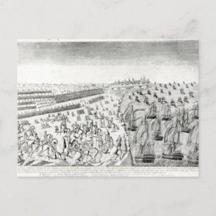 Surrender in Yorktown, 1781 Briefkaart