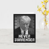 Surrender Pro Trump Kaart (Gele Bloem)