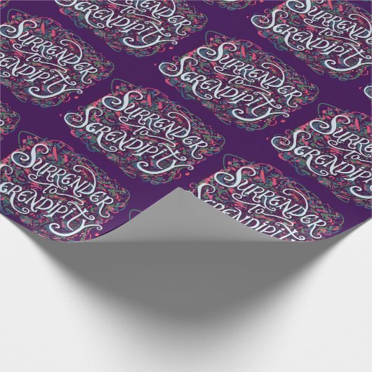 Surrender to Serendipity Cadeaupapier (Hoek)