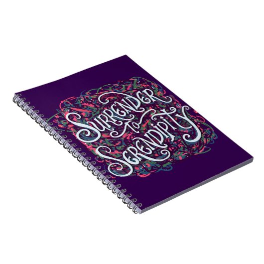 Surrender to Serendipity Notitieboek (Rechterzijde)