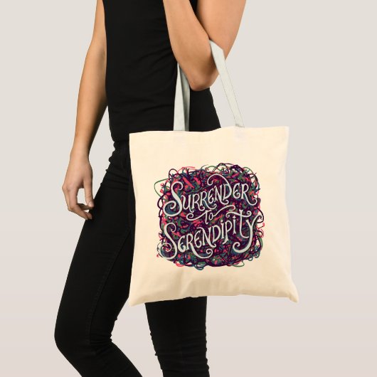 Surrender to Serendipity Tote Bag (Voorkant (product))