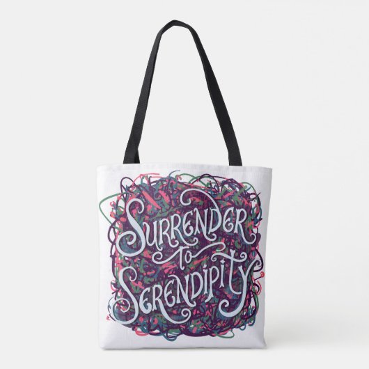 Surrender to Serendipity Tote Bag (Achterkant)