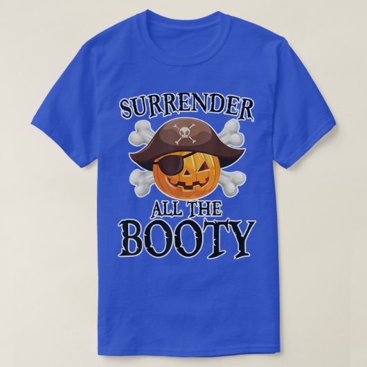 Surrenders The Booty Boo Pumpkin Halloween Lover T-shirt (Design voorkant)