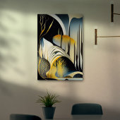 Surreus Forest Canvas Afdruk