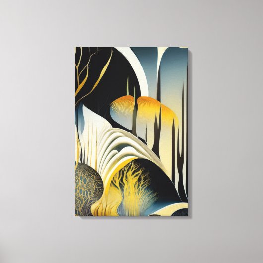 Surreus Forest Canvas Afdruk (Voorkant)