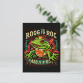 Surreus frog logo briefkaart (Staand voorkant)