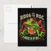 Surreus frog logo briefkaart (Voorkant / Achterkant)