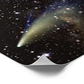  surrogaat melkwegstelsel mooie vrouwelijke collag poster (Hoek)