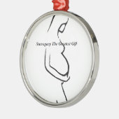 Surromatigheid de Greatset Gift Metalen Ornament (Links)