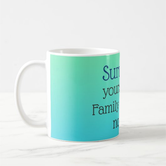 Surround jezelf Good Vibes message Koffiemok (Links)