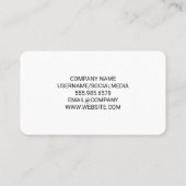 Surround Sound | Audio Speaker Visitekaartje (Achterkant)