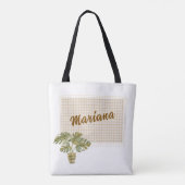 Surrounded by Abundance and Peace Tote Bag (Achterkant)