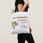 Surrounded by Abundance and Peace Tote Bag (Dichtbij)