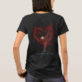 Surrounded by love t-shirt (Achterkant)
