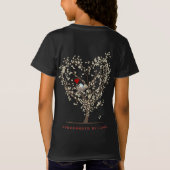 Surrounded by love t-shirt (Achterkant)