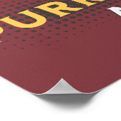 Sursuasion Agenda Grappig kattenontwerp Poster (Hoek)