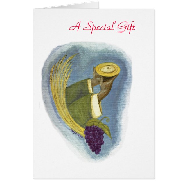 Sursum Corda Mass Inention Card (Voorkant)