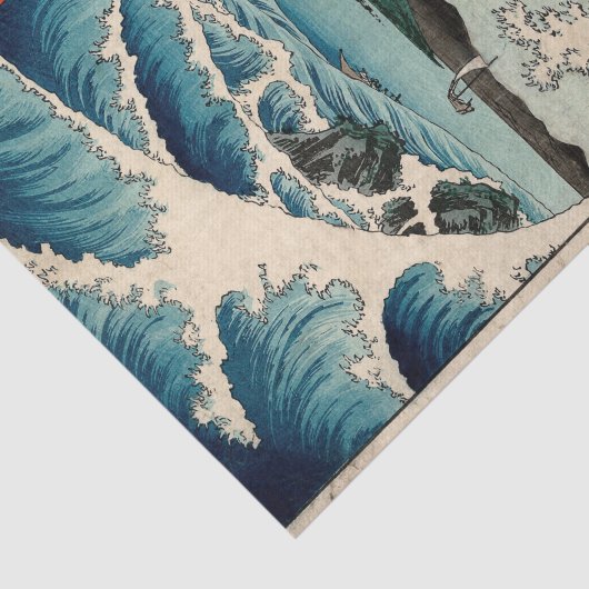 Suruga Satta no Kaijō Tissuepapier (Detail)